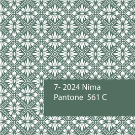 Blockprint Fabric Nima Hunter