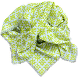 Blockprint Scarf Nicki Yellow