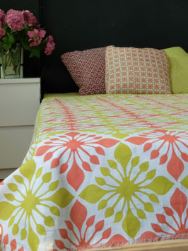 Blockprint Yoga Travel Blanket Adele