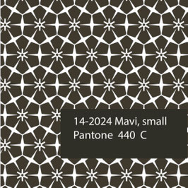 Blockprint Fabric Mavi Small Brown