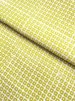 Blockprint Fabric Jack Yellow