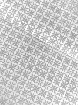 Blockprint Fabric Mica Grey