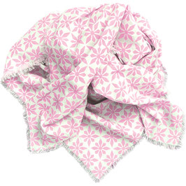 Blockprint Scarf Nicki Purple