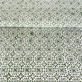 Blockprint Fabric Esha Green