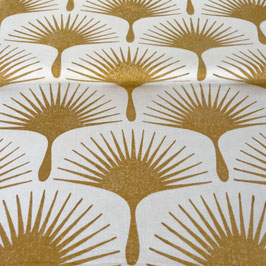 Blockprint Fabric  Enea Maize