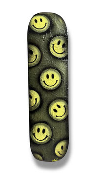 SKATEBOARD DECK "FCK BAD VIBES"