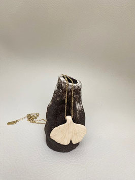 Collier céramique - Ginkgo