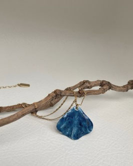 Collier céramique - Pétale