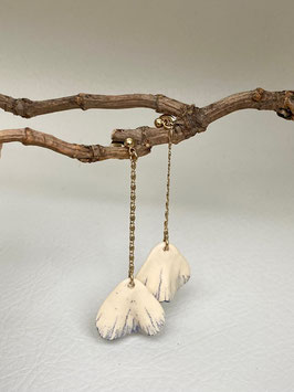 Boucles d'oreilles Mont Fuji longue