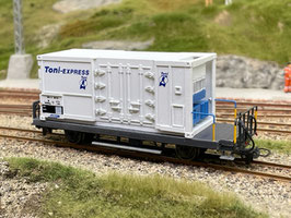 Ick-v 4512 mit Kühlcontainer "Toni Express"
