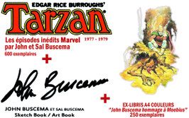 Pack TARZAN + Sketch Book / Art Book + Ex-Libris