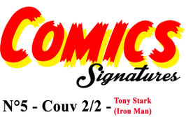 Comics Signatures n°5 - Couv. 2/2 (Tony Stark - Iron Man)