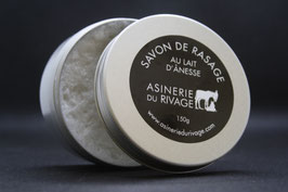 Savon de rasage 5% de lait d'ânesse BIO (150g)