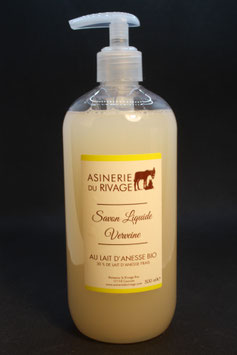 Savon liquide verveine (30 % de lait d'ânesse BIO)