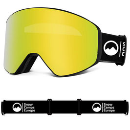 Snow Camps Europe Gold REVO Snow Goggles