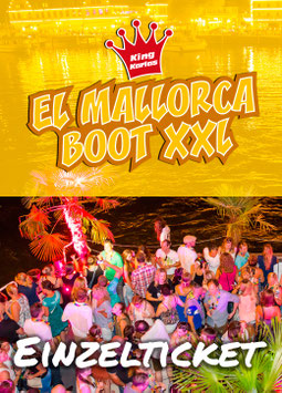 El Mallorca Boot XXL Einzelticket 15.05.2027