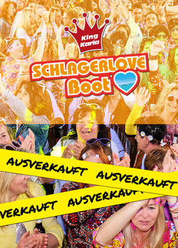 Schlagerlove Boot XXL Einzelticket 22. Juni 2024