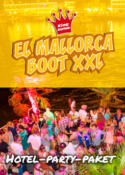 Hotel-Party-Paket El Mallorca Boot XXL 13.06.2026