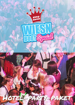 Hotel-Party-Paket Special Wiesn Boot XXL 13.09.2025