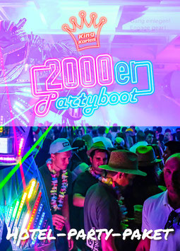 Hotel-Party-Paket 90/2000er Partyboot 23.08.2025