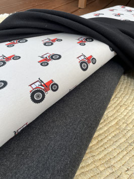 Nähset Strickstoff & Jersey mit Bündchen – Stoffpaket für Kinderkleidung, Wendejacke, Mütze, Weste, Stirnband, DIY Handmade