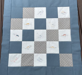 Individuelle Krabbeldecke, Babydecke, Patchworkdecke