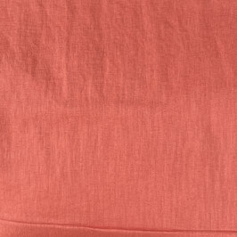 Leinenstoff Koralle – 100 % Leinen, 230 g/m², 140 cm breit | Reststück 115 cm | Naturstoff für Kleidung & Deko