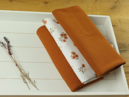 Stoffpaket Jersey Ockerblume