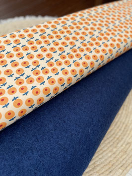Stoffpaket Nähset "Retro" Walkstoff & Jersey – perfekt für deine kreativen Projekte!