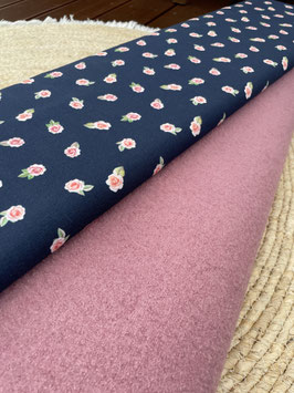 Stoffpaket Nähset Rosa/Blau Walkstoff & Jersey – perfekt für deine kreativen Projekte!
