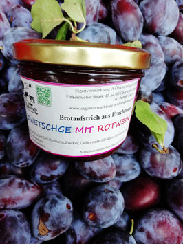 Fruchtaufstrich aus Fruchtmus 230  g Glas