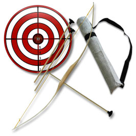 Großes Ritterbogen-Set für Anfänger