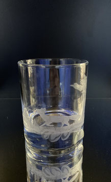 Whiskyglas mit Fuchs