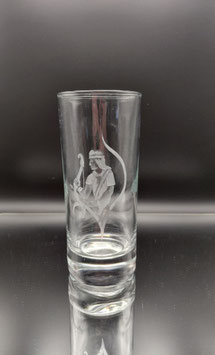 Longdrink Glas mit Schütze