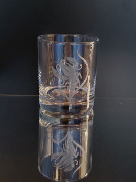 Whiskyglas mit Krebs