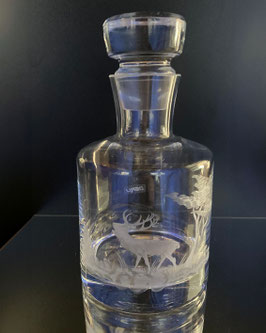 Whiskykaraffe mit Hirsch