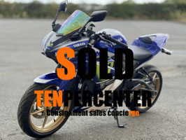 ヤマハ YZF-R25 カスタム車両 ＭＯＶＩＳＴＡＲ ＹＡＭＡＨＡ ＭｏｔｏＧＰ仕様 １０ＦＡＣＴＯＲＹ ＥＣＵチューン ＲＣＢキャストホイール