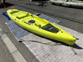 □Hobie MIRAGE COMPASS ホビー ミラージュ コンパス フラットデッキ フィッシングカヤック シーグラスグリーン ターボフィン 札幌発 T