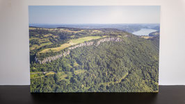 Tableau Alu - Les orgues de Bort-les-Orgues vue du ciel