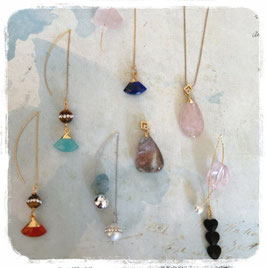 シングルピアスとペンダントトップ