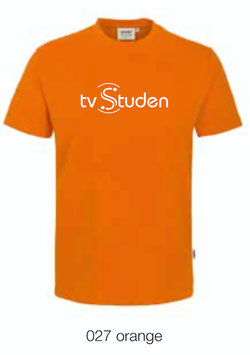 HAKRO 210 Kids-T-Shirt Classic 027 orange (weisses Logo)