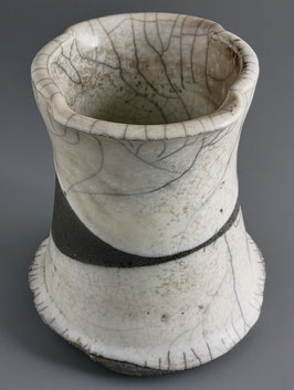 Raku Vase