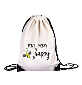 Sportbeutel "Don´t worry be happy"
