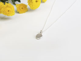 Kette mit Mini Anhänger aus 925er Sterlingsilber 'Pebble'