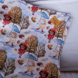 ❤ Highline Baby Puckdecke "Herbstmädchen"