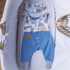 ❤ Highline Baby Set blau "Winterzeit"