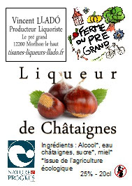 Liqueurs de Chataigne