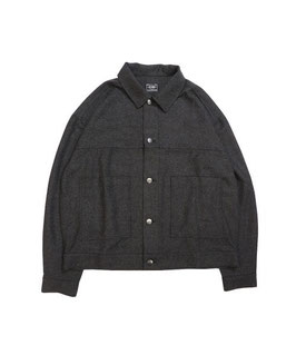 BIG MIKE WOOL HERRINBONE JACKET