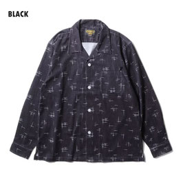 UNIVERD72 PRINT CORDUROY SHIRT KASURI