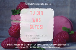 Coaching Gutschein zum Weltfrauentag!